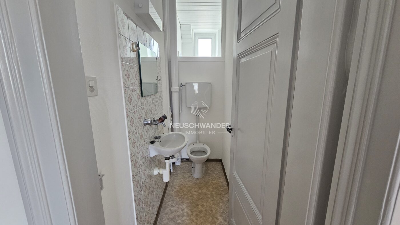 WC séparé