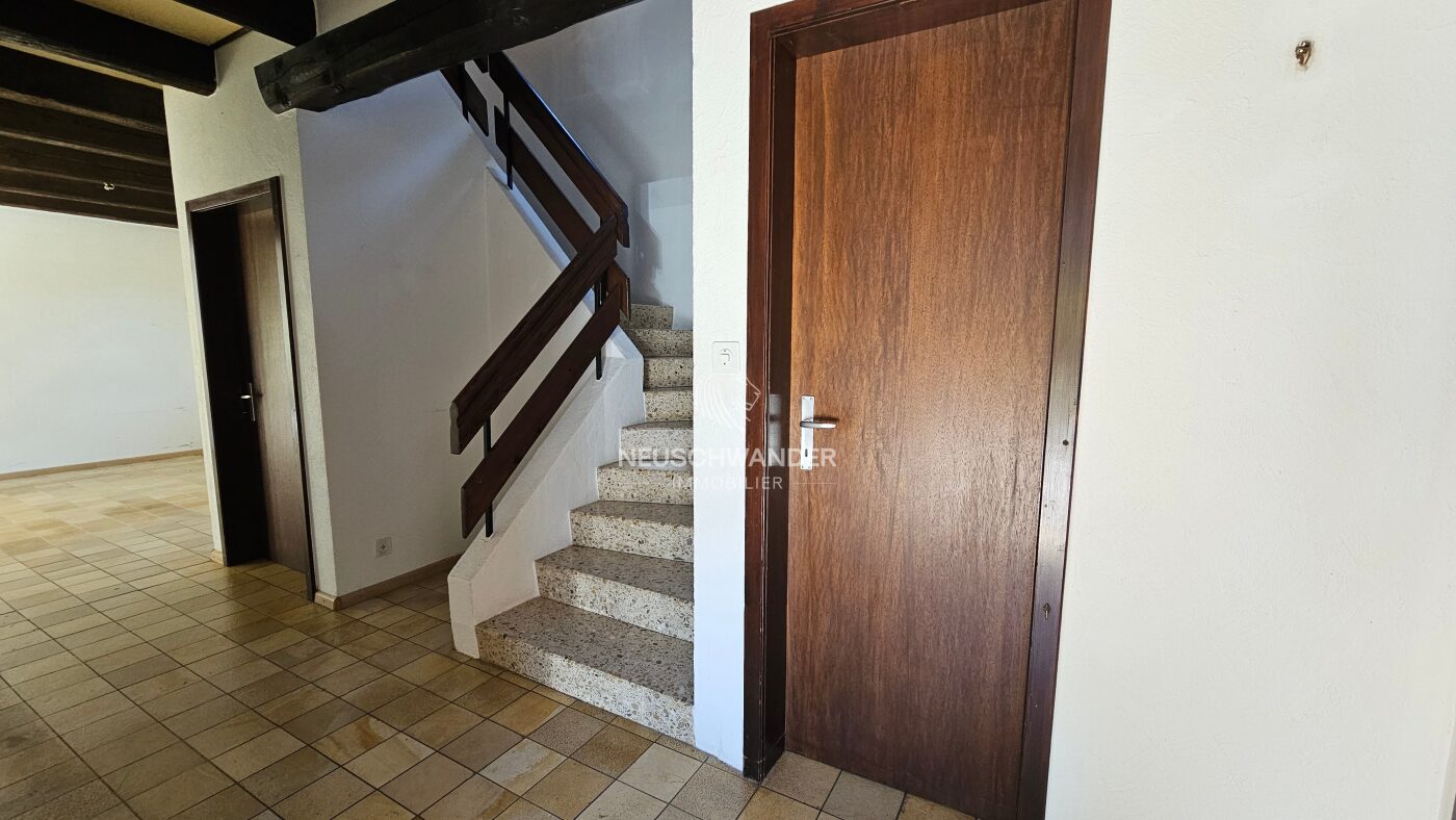 Accès au 1er étage