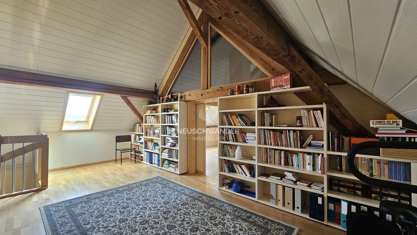 Chambre dans les combles