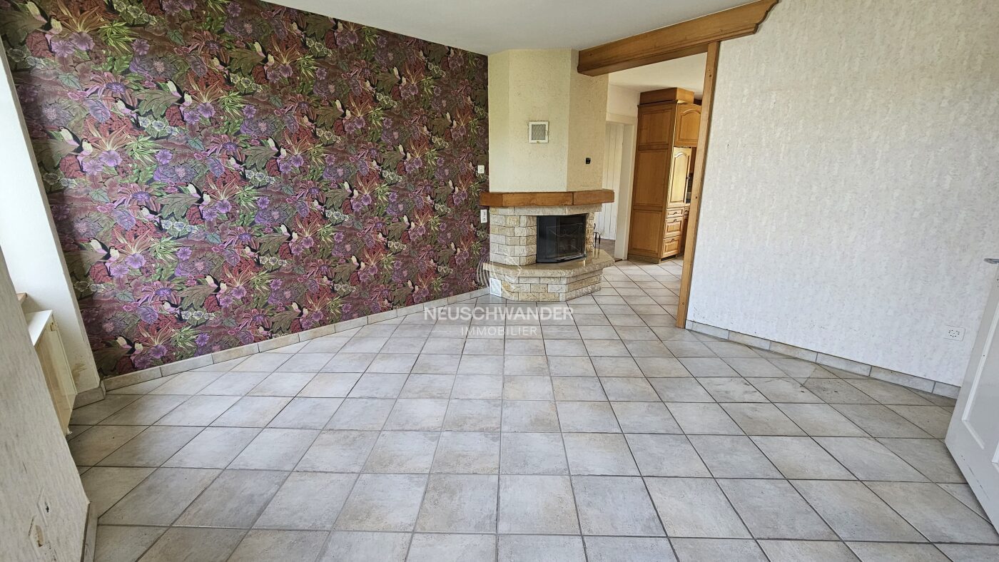 Salon / séjour avec cheminée