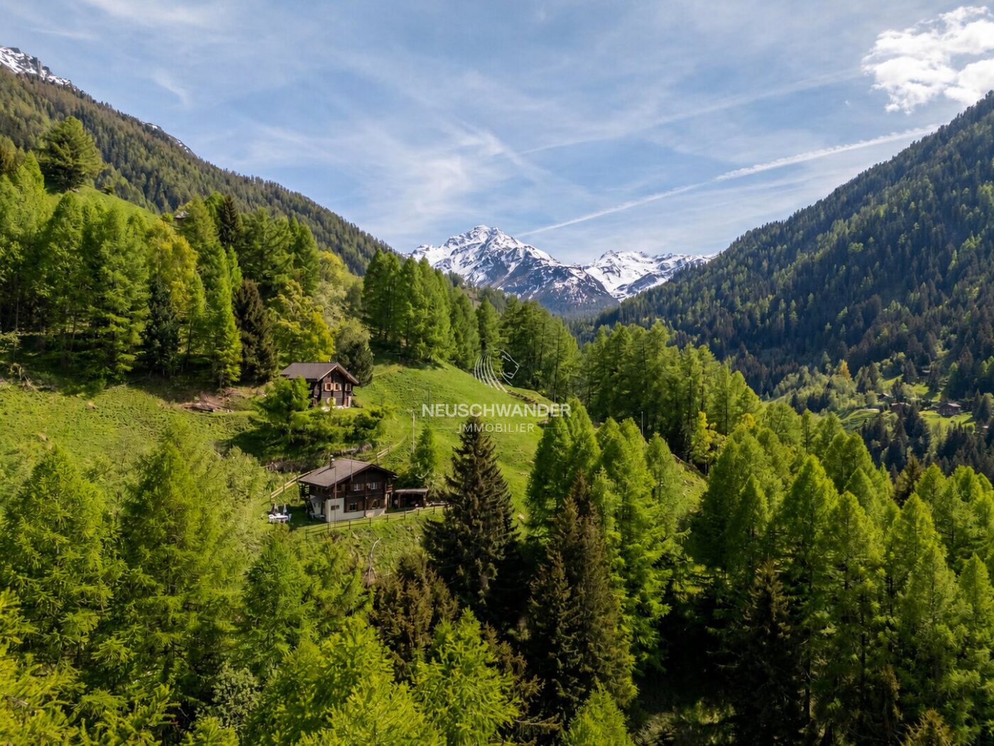 Vue sur le mayen