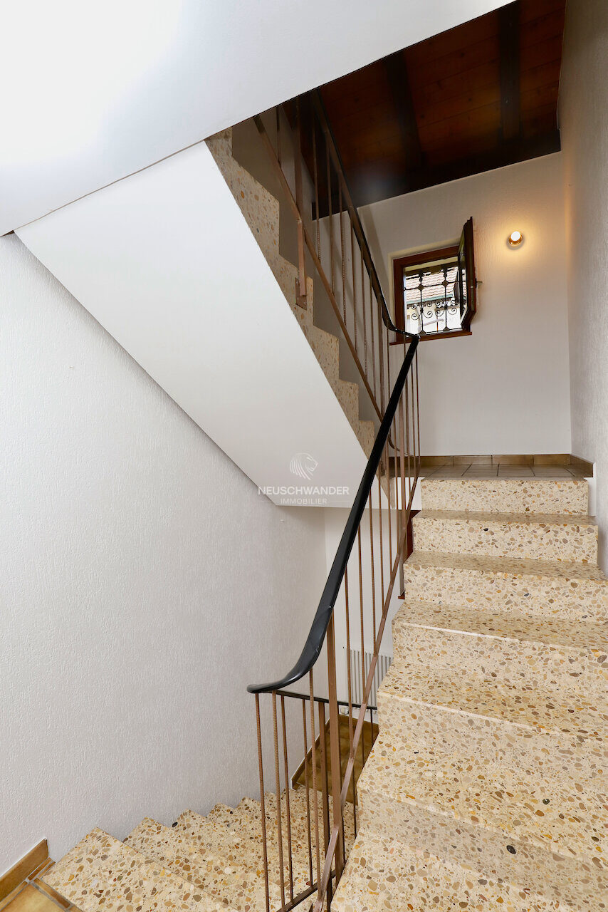Accès escalier