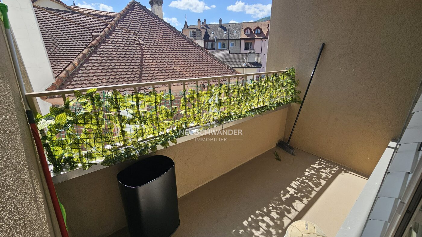 Balcon couvert orienté OUEST