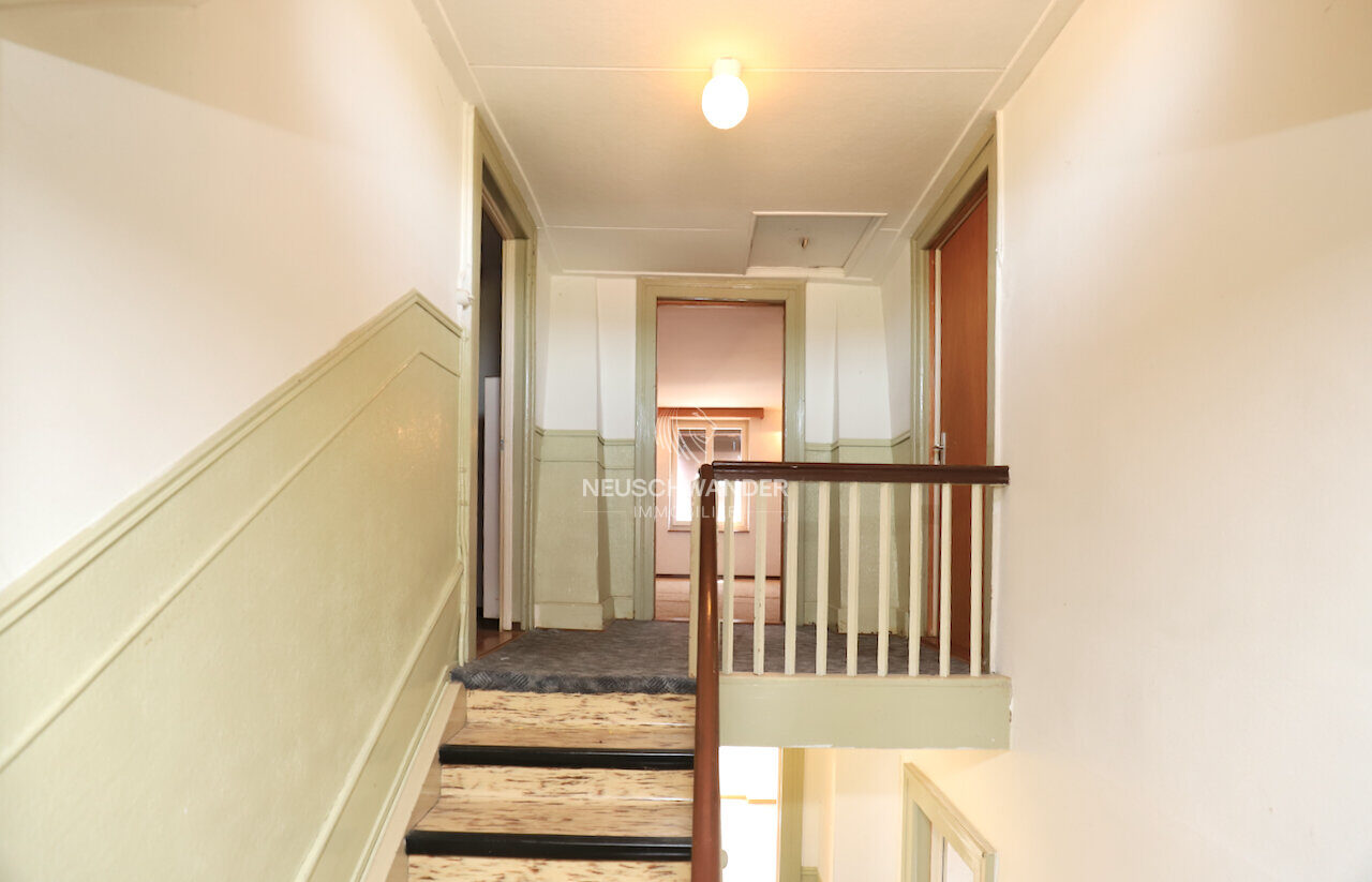 Cage d'escalier habitation