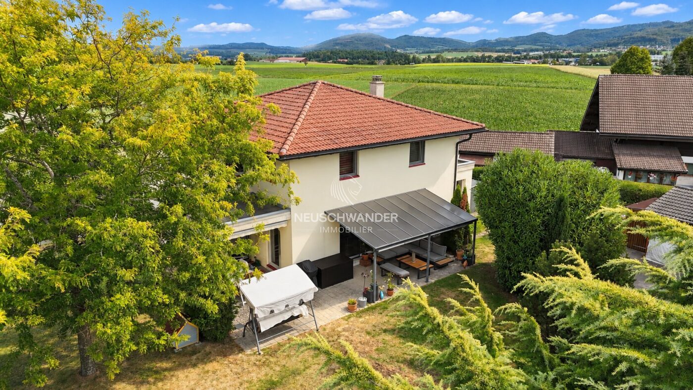 Vue drone façade SUD
