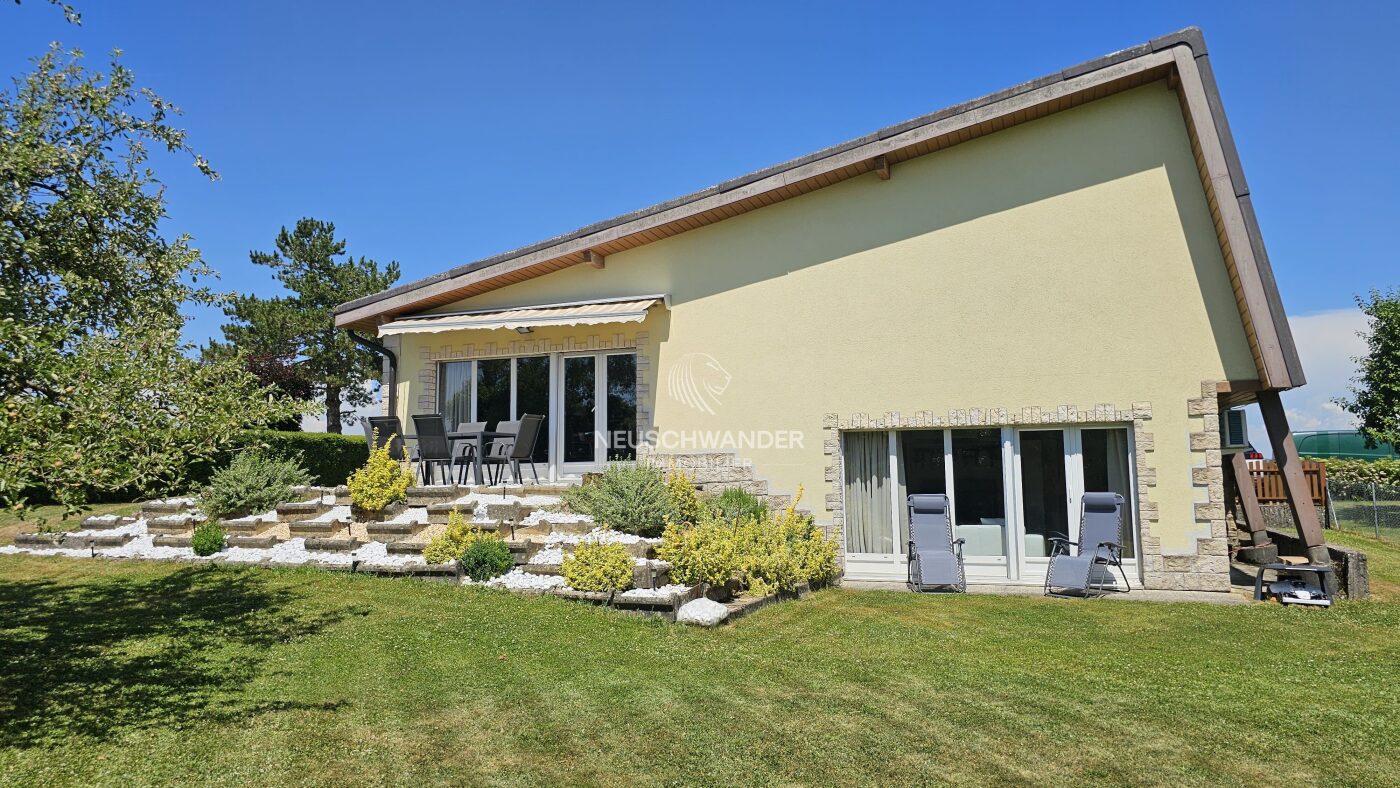 Façade orientée plein SUD