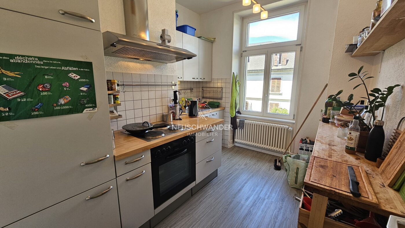 Cuisine agencée et habitable