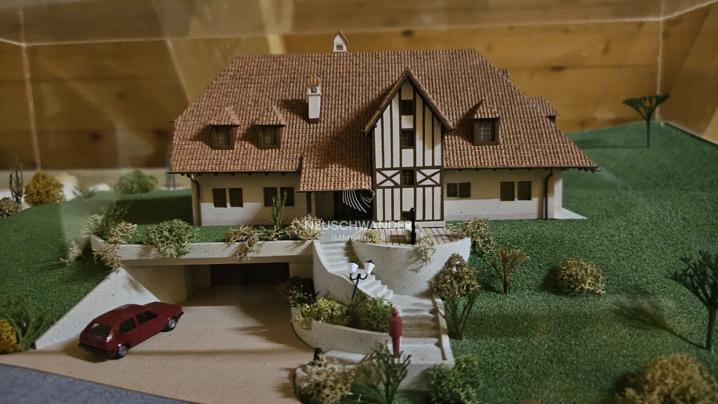 Maquette réelle de la maison