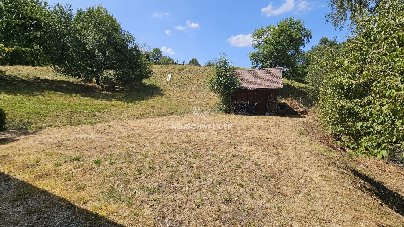 Parcelle côté SUD