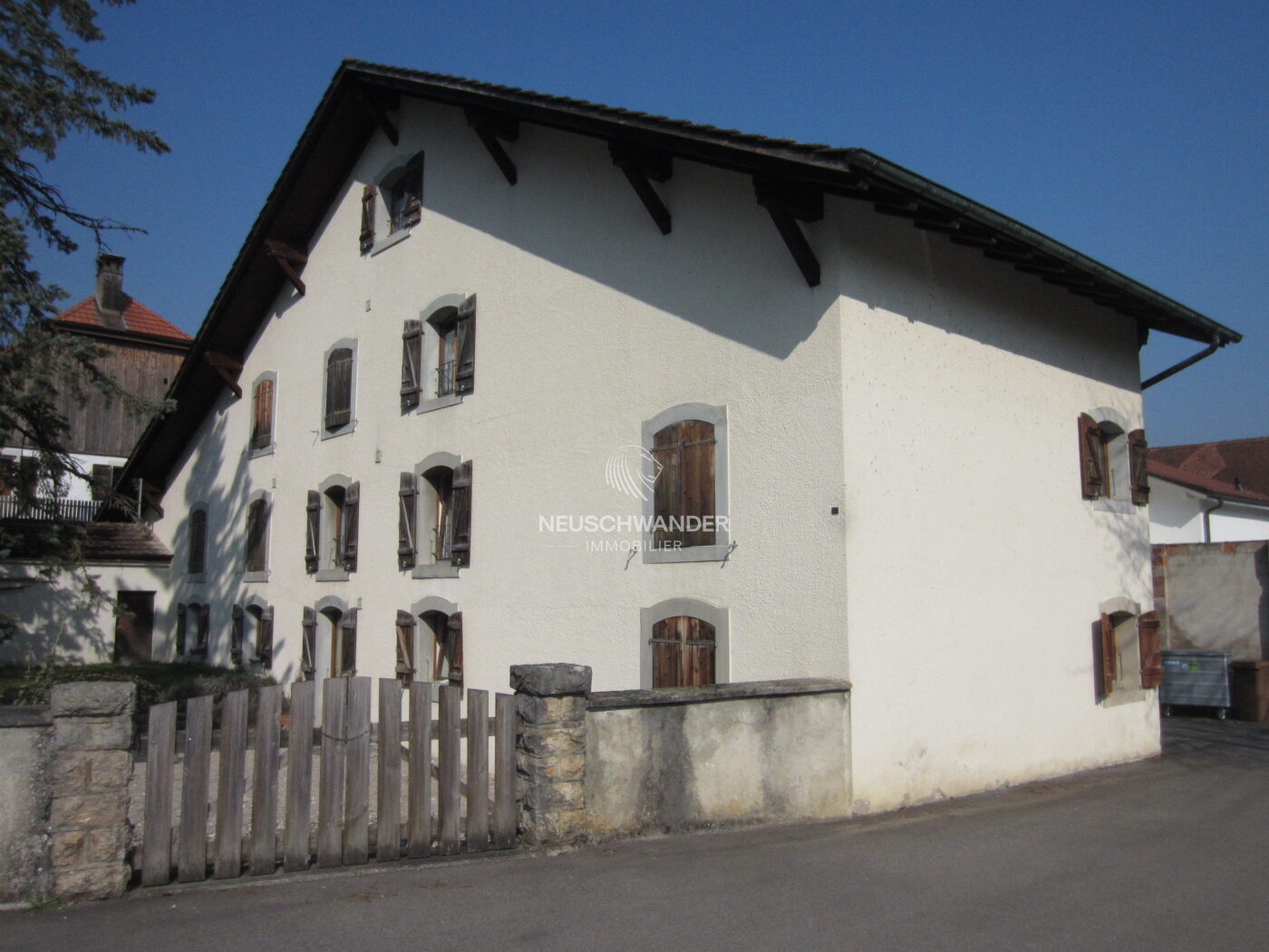 Façade de l'immeuble