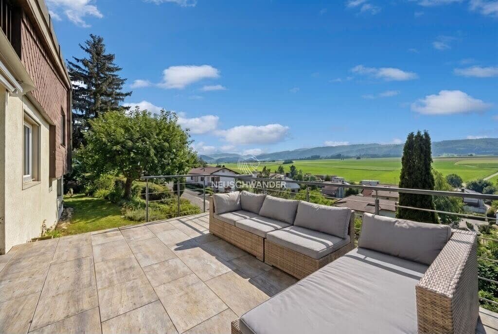 Terrasse avec vue imprenable