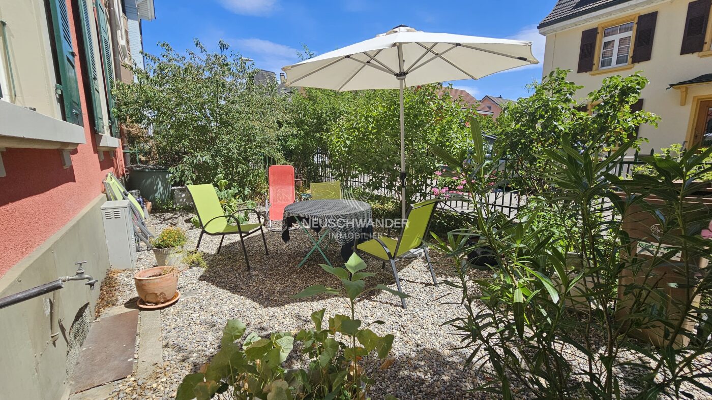 Terrasse orientée SUD