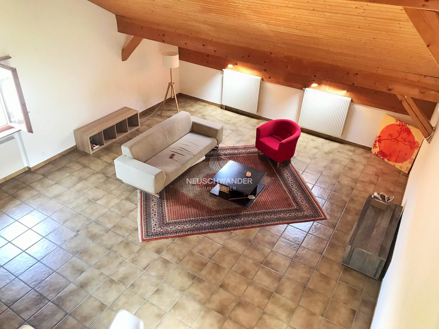 Vue mezzanine