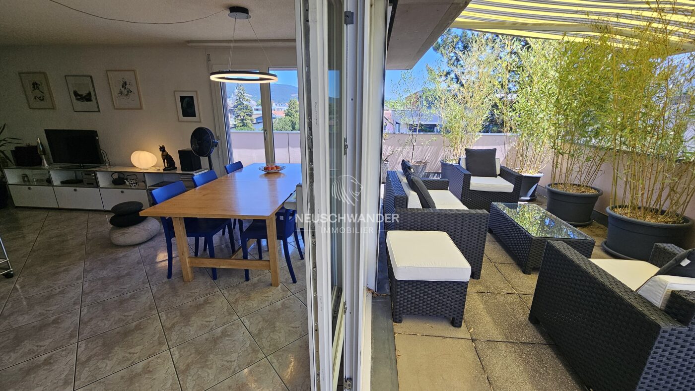 Vue intérieur - extérieur