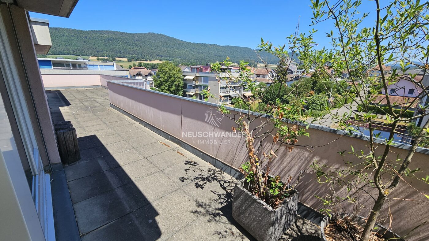 Terrasse orientée EST