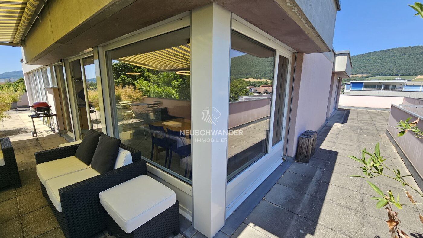 Vue terrasse Est - Sud - Ouest