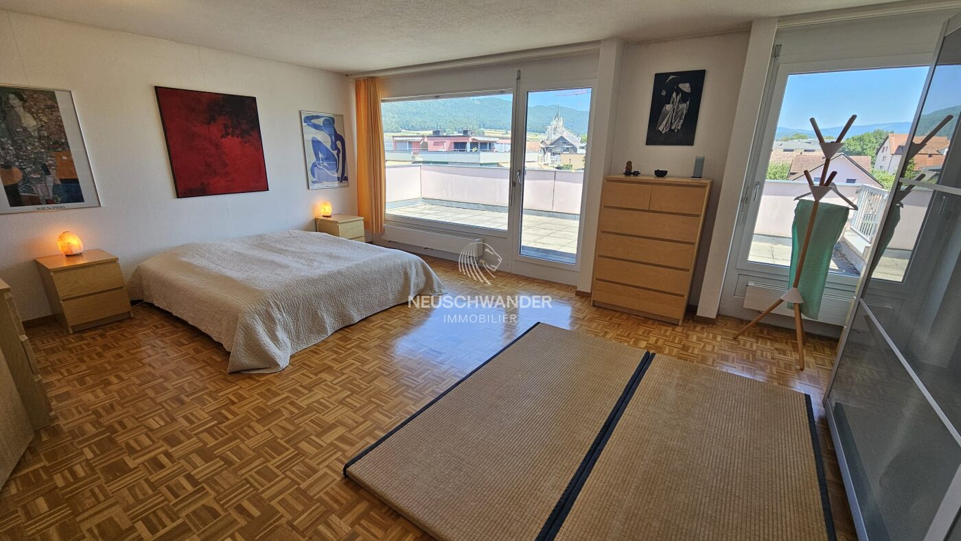Chambre n° 1 avec accès terrasse