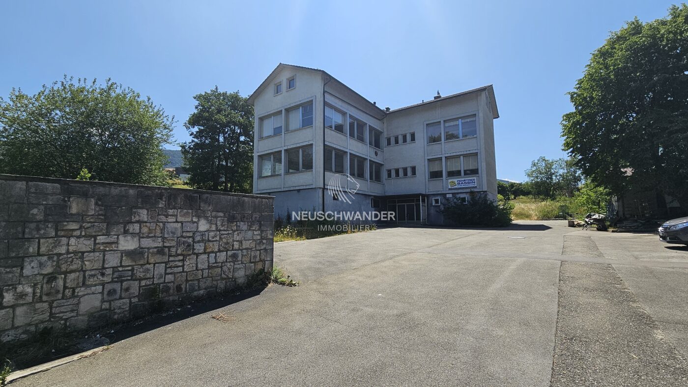 Vue du parking