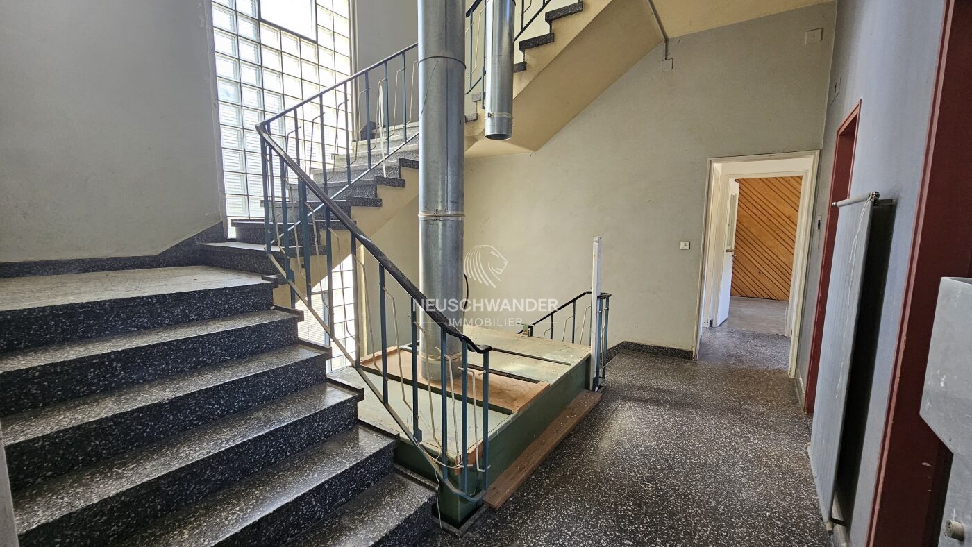 Intérieur - cage d'esaclier