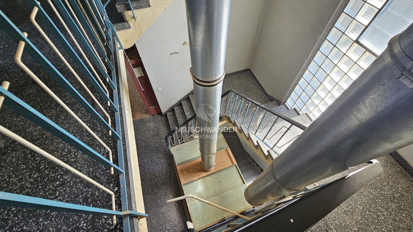 Dernier étage du bâtiment