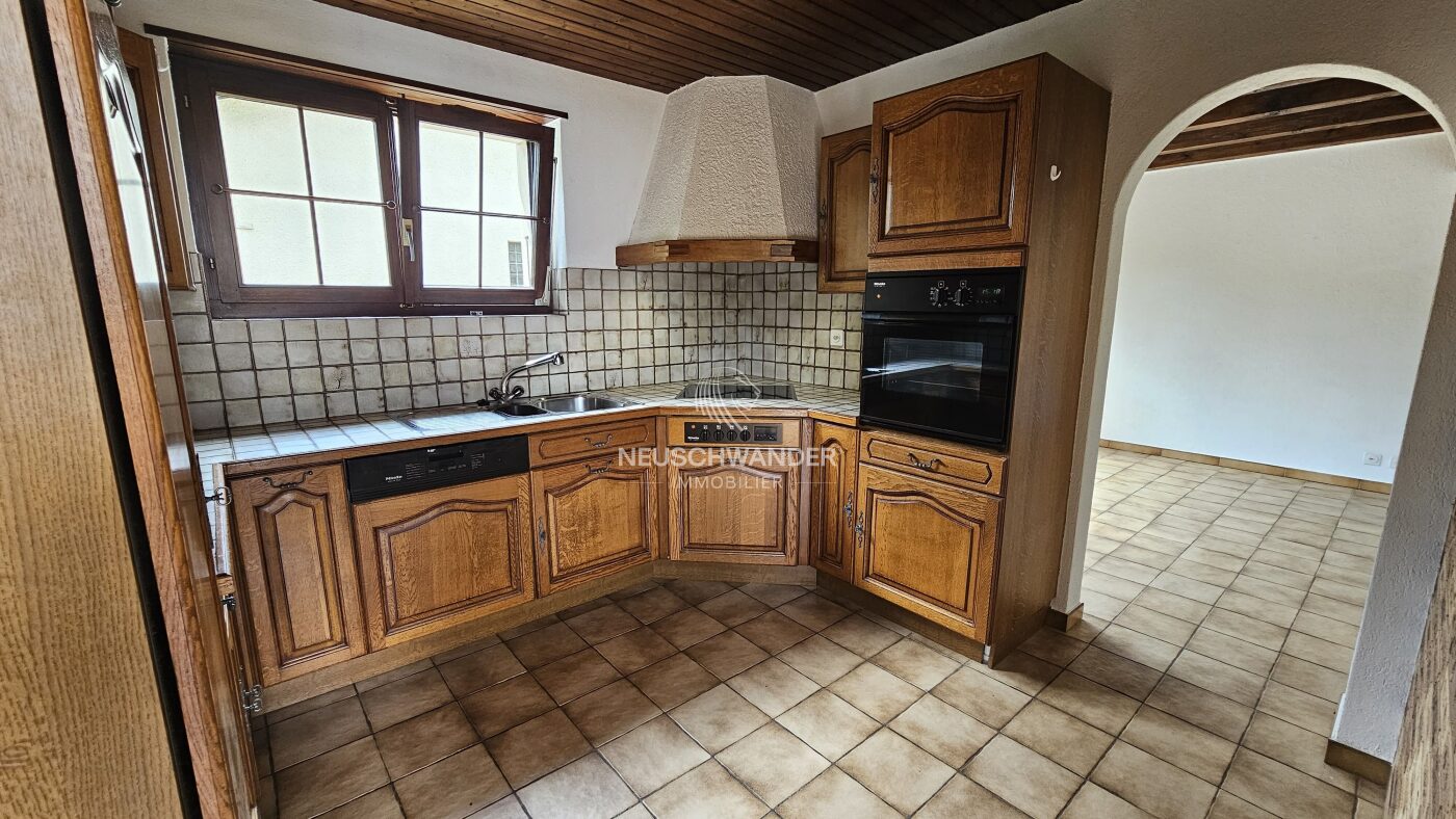 Cuisine habitable agencée