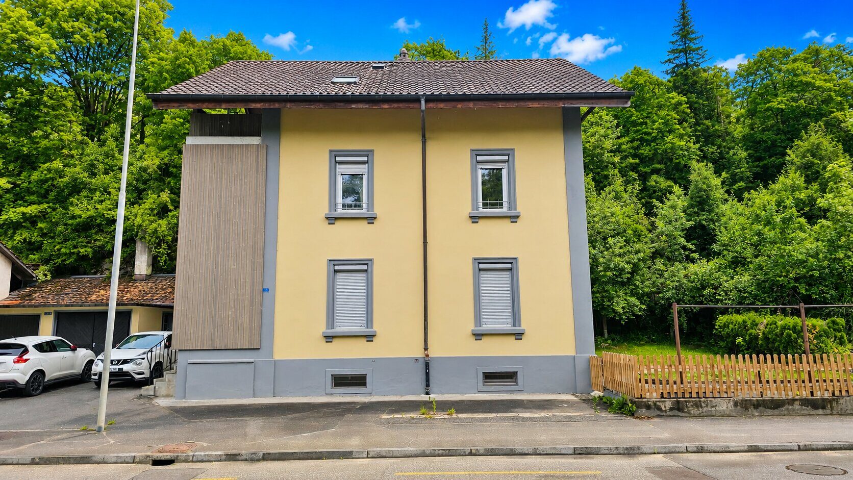 Façade de l'immeuble