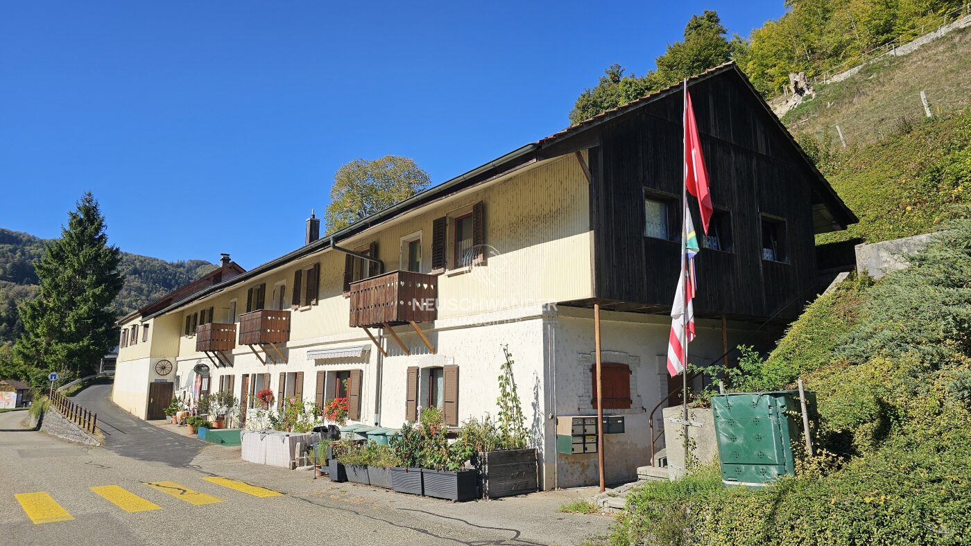Façade de l'immeuble