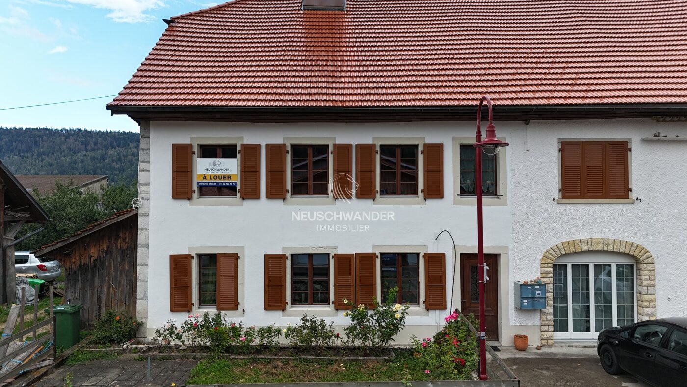 Façade de la maison