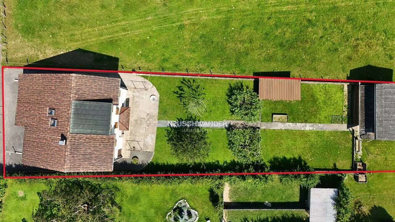 Vue drone de la parcelle