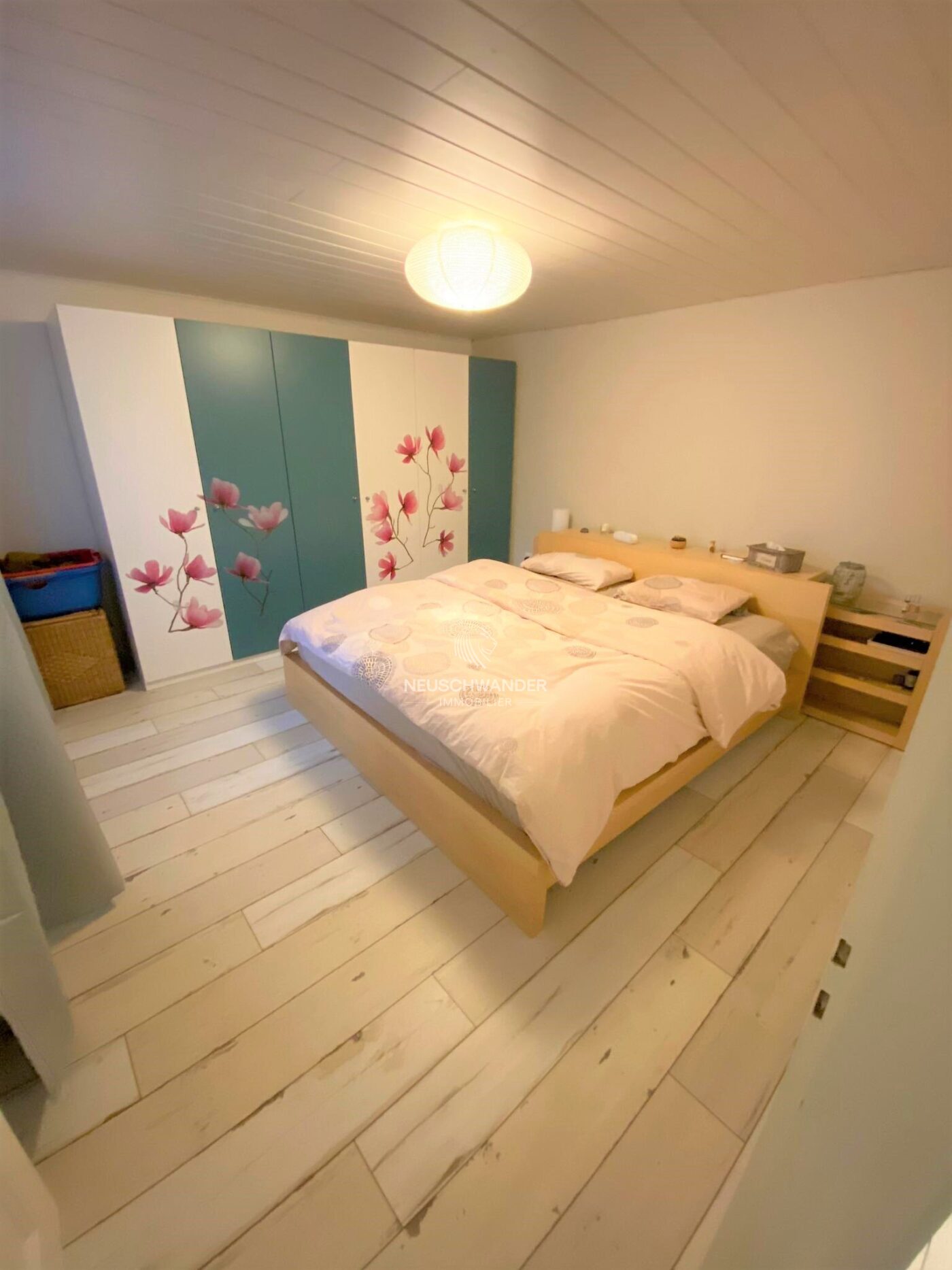 Vue réelle de la chambre