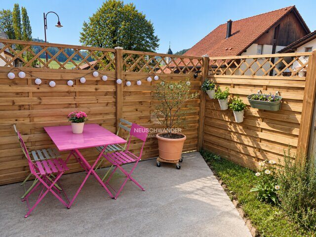 Petite terrasse cosy