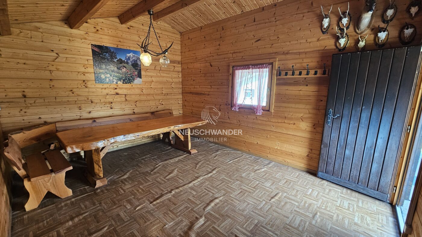 Intérieur du carnotzet