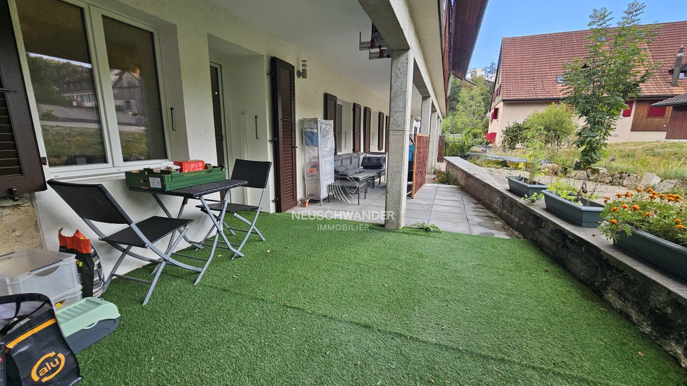 Terrasse couverte