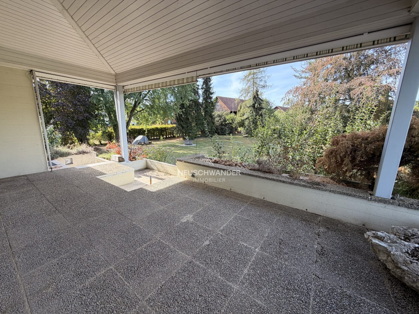 Terrasse couverte