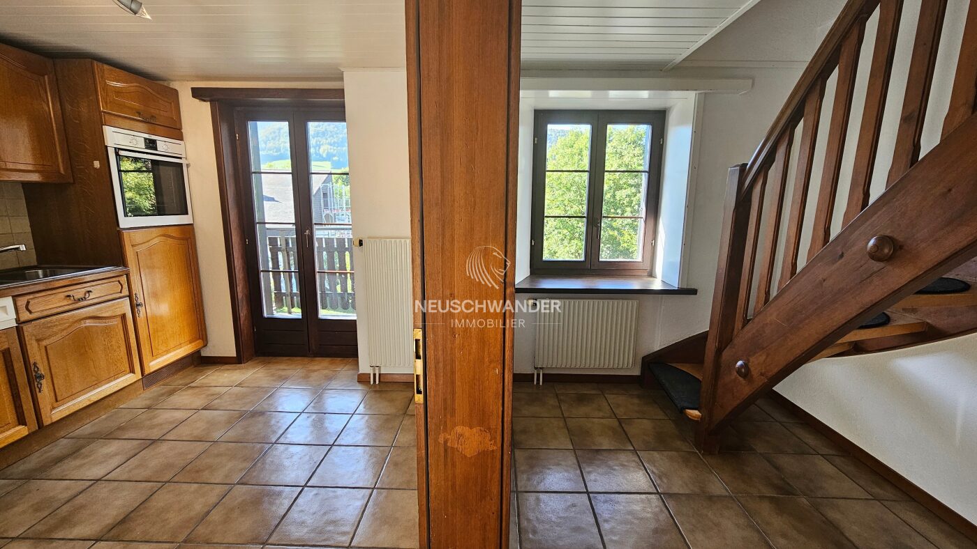Cuisine et corridor