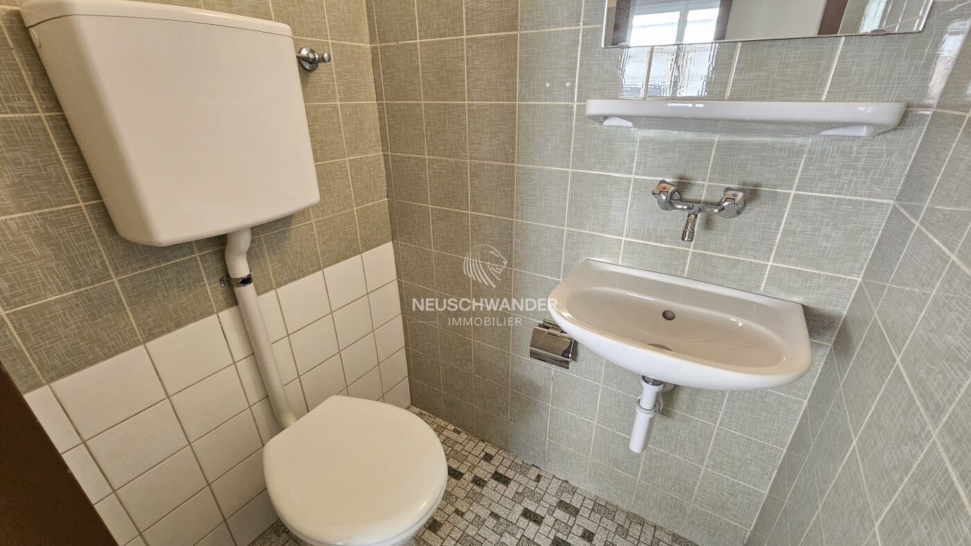 WC - séparé avec lavabo