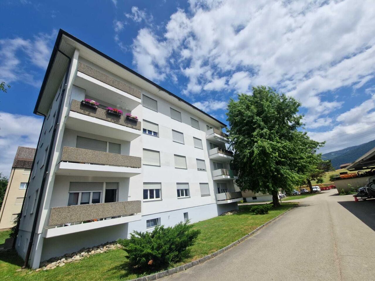 Façade de l'immeuble