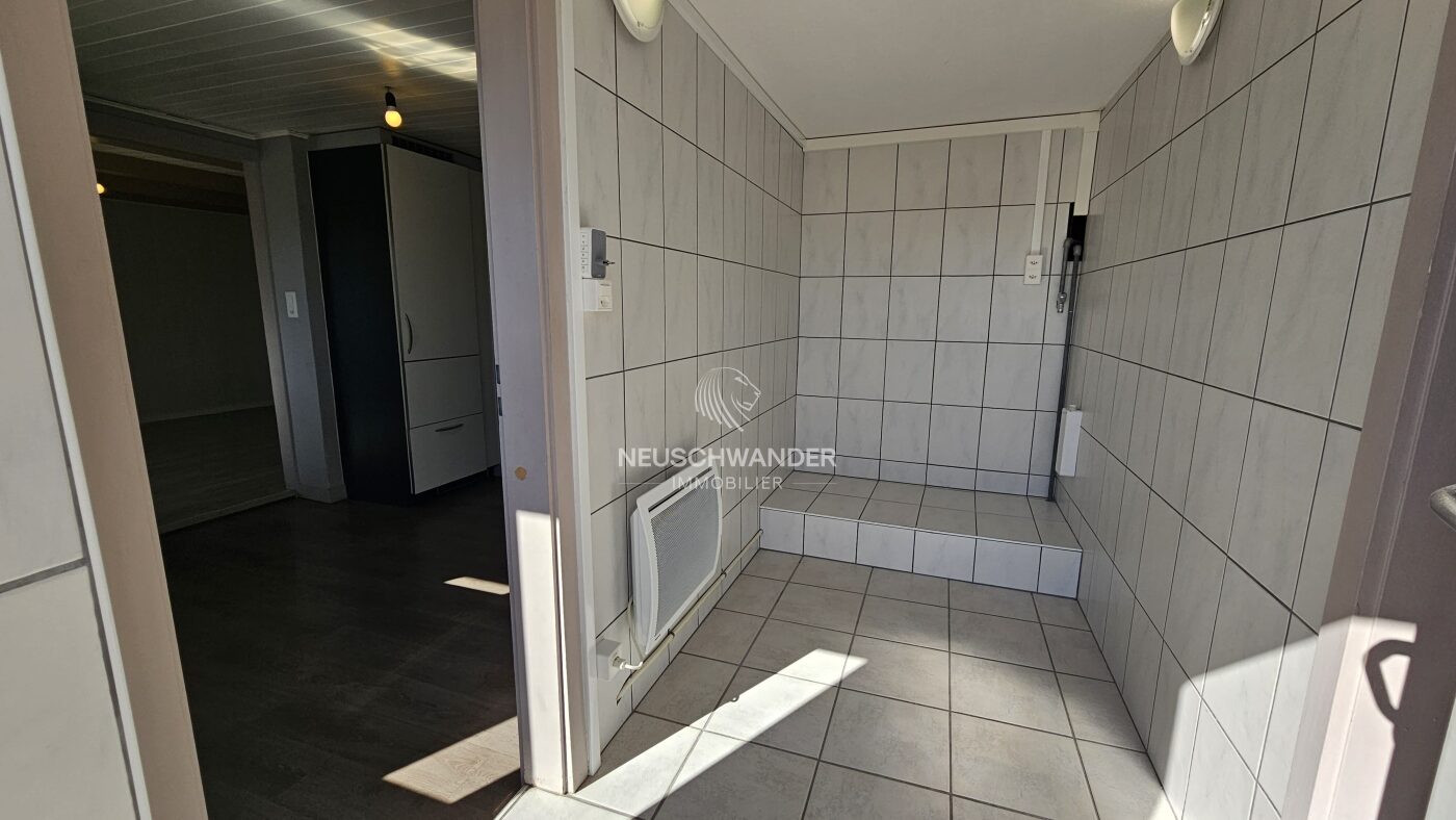 Espace buanderie