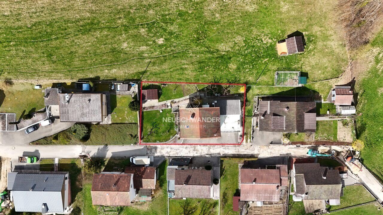 Vue drone de la parcelle