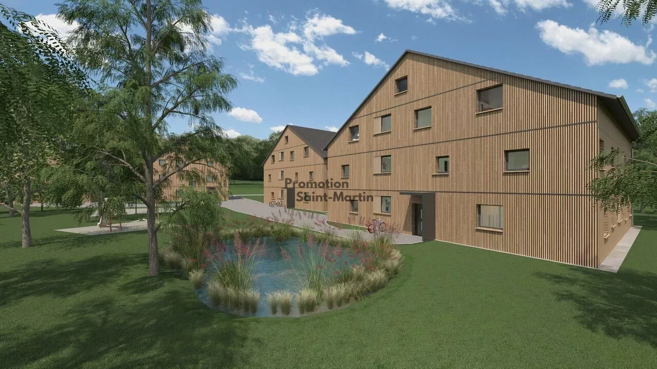 Quatre bâtiments regroupant 21 appartements, pensés pour offrir un cadre de vie harmonieux.