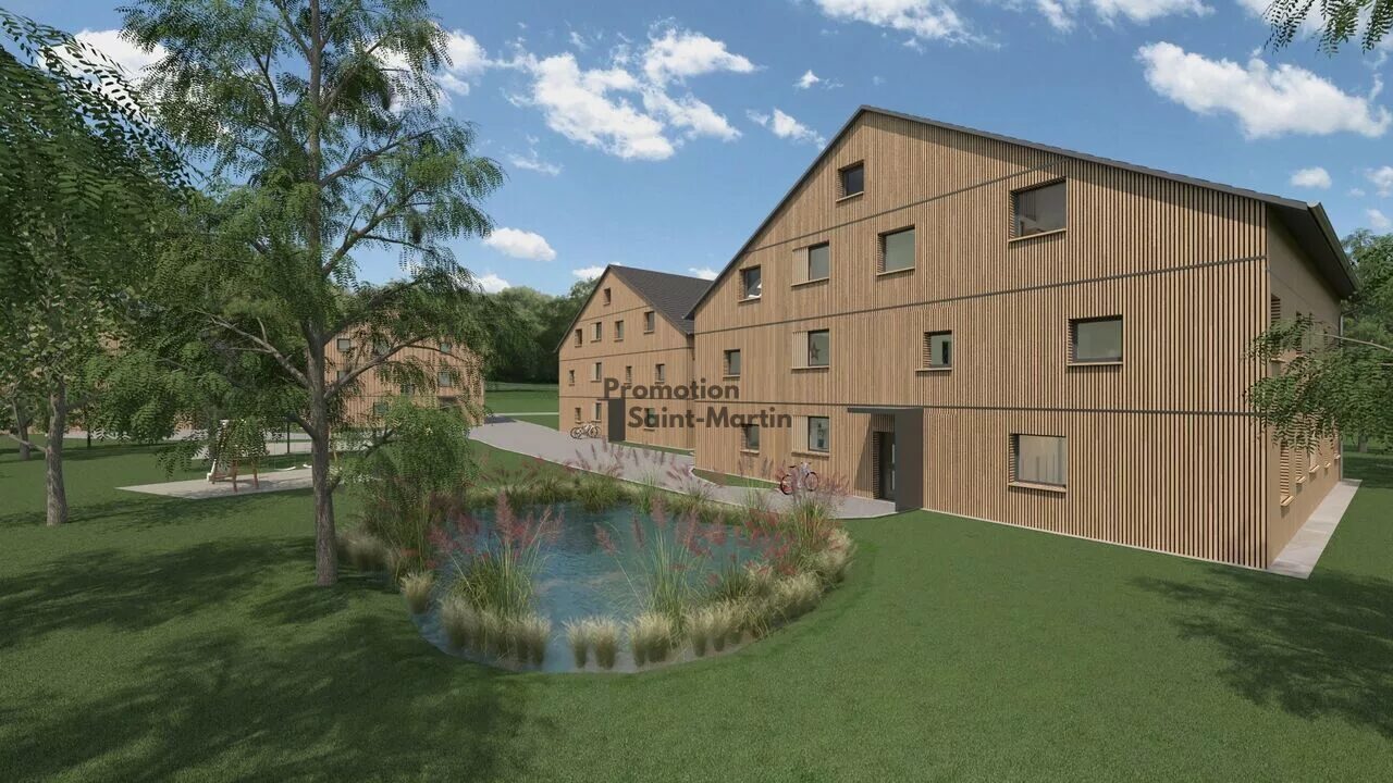 Quatre bâtiments regroupant 21 appartements, pensés pour offrir un cadre de vie harmonieux.